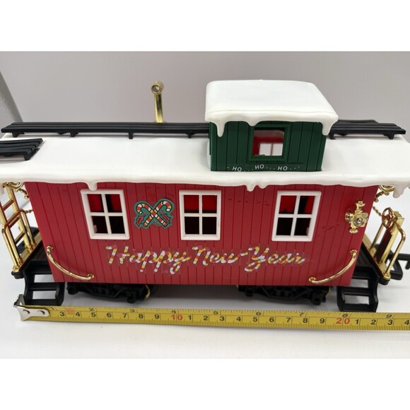 New Bright Santa's Christmas Express Train Box Car G Scale - Replacement 1990 - Picture 7 of 8